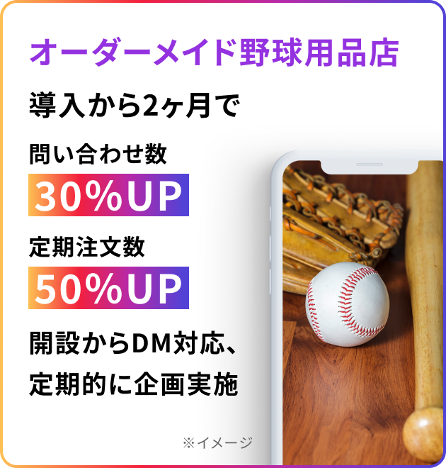 オーダーメイド野球用品店